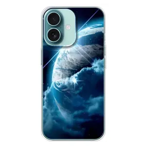 Космические Чехлы для Айфон 16 Плюс (VPrint) (Земля с космоса)