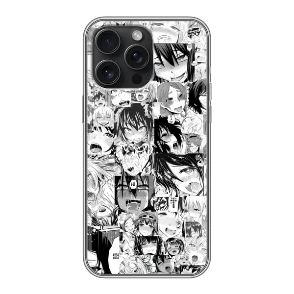 Чехол с принтом «Ahegao manga» для iPhone 16 Pro Max Чехол с принтом «Ahegao manga» для iPhone 16 Pro Max