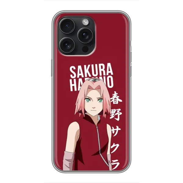 Чехол с принтом «Аниме Сакура» для iPhone 16 Pro Max Чехол с принтом «Аниме Сакура» для iPhone 16 Pro Max