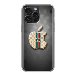 Чехлы ГУЧЧИ для Айфон 16 Про Макс (AlphaPrint) (Apple gucci)