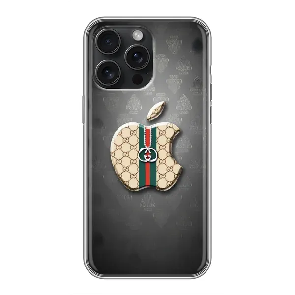 Чехол с принтом «Apple gucci» для iPhone 16 Pro Max Чехол с принтом «Apple gucci» для iPhone 16 Pro Max