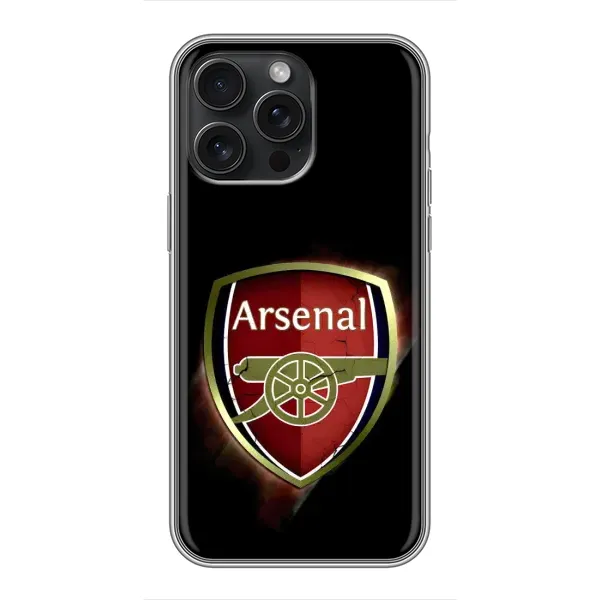 Чехол с принтом «Арсенал Лондон» для iPhone 16 Pro Max