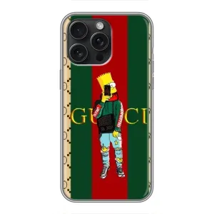 Брендновые Чехлы для iPhone 16 Pro Max - (PREMIUMPrint) (Барт ГУЧЧИ)