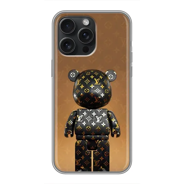 Чохол з принтом «Bearbrick» для iPhone 16 Pro Max
