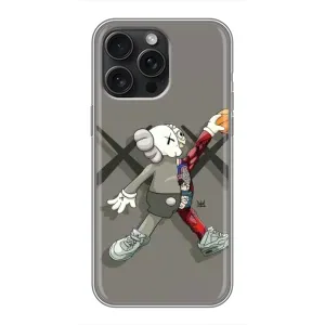 Чехлы для iPhone 16 Pro Max - Bearbrick Louis Vuitton (PREMIUMPrint) (Беарбрик Джордан)