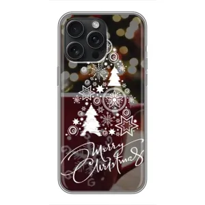 Рождественские Чехлы для iPhone 16 Pro Max (VPrint) (Елочка узорная)