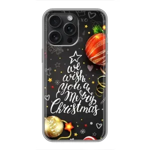 Рождественские Чехлы для iPhone 16 Pro Max (VPrint) (Елочка)