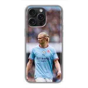 Чехлы с футболистом Ерлинг Холанд для iPhone 16 Pro Max (AlphaPrint) (Эрлинг Холанд)