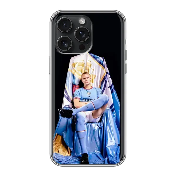 Чехол с принтом «футболист Холанн» для iPhone 16 Pro Max