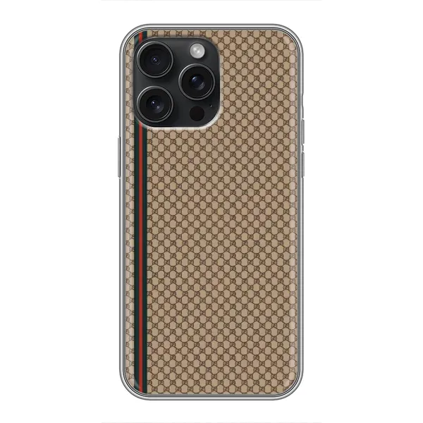 Чехол с принтом «Гуччи полоса» для iPhone 16 Pro Max Чехол с принтом «Гуччи полоса» для iPhone 16 Pro Max