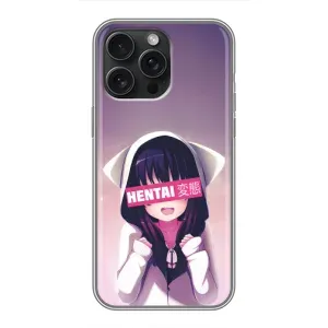 Чехлы Персонажи Аниме Наруто для iPhone 16 Pro Max (AlphaPrint) (Hentai chan)
