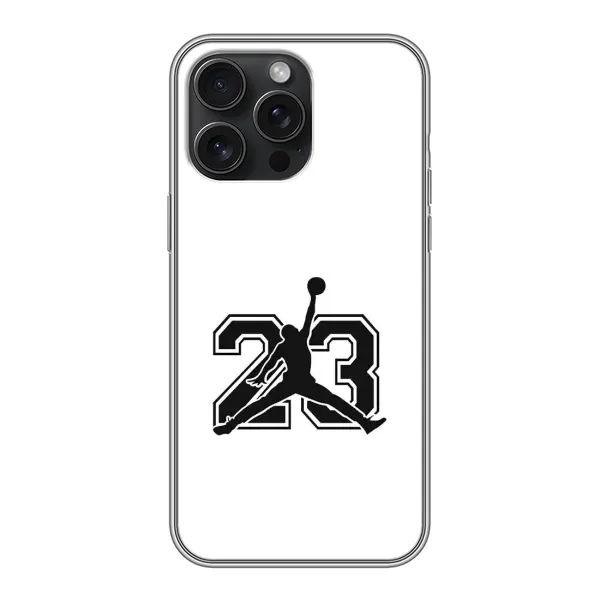 Чохол з принтом «Jordan 23» для iPhone 16 Pro Max Чохол з принтом «Jordan 23» для iPhone 16 Pro Max
