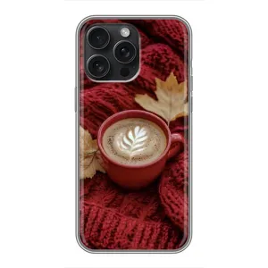 Чохол з унікальним дизайном 'Осінь з кавою' для iPhone 16 Pro Max (Кава на ковдрі)