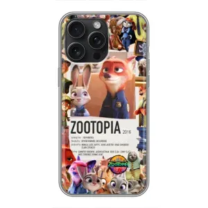 Чехол Зоотрополіс на iPhone 16 Pro Max (Постер Зверополис)