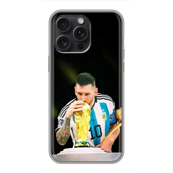 Чехол с принтом «Кубок Месси» для iPhone 16 Pro Max