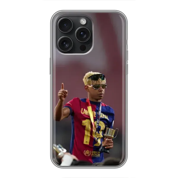 Чехол с принтом «Lamine Yamal» для iPhone 16 Pro Max