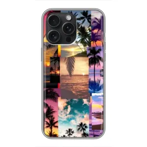 Силиконовый чехол с КАРТИНКАМИ лето для iPhone 16 Pro Max (AlphaPrint) (Летний отпуск)