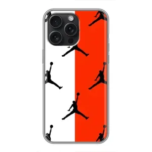 Чехлы для iPhone 16 Pro Max - с картинкой JORDAN (AlphaPrint) (Лого Джордан)