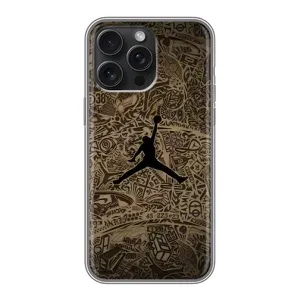 Чехлы для iPhone 16 Pro Max - с картинкой JORDAN (AlphaPrint) (Logo Jordan)