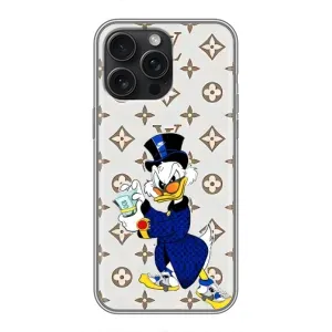 Чехлы для iPhone 16 Pro Max - Скрудж МакДак Louis Vuitton (PREMIUMPrint) (Макдак на стиле)