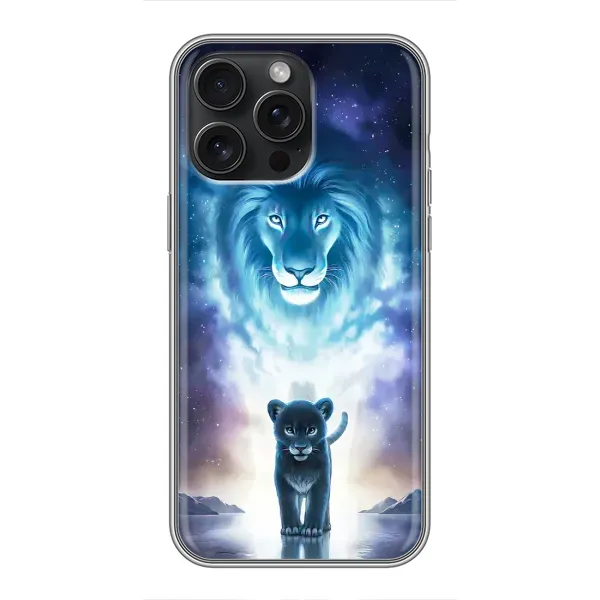Чехол с принтом «Маленький лев» для iPhone 16 Pro Max Чехол с принтом «Маленький лев» для iPhone 16 Pro Max