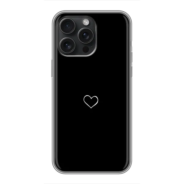 Чохол з принтом «Маленьке сердечко» для iPhone 16 Pro Max Чохол з принтом «Маленьке сердечко» для iPhone 16 Pro Max