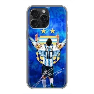 Чехлы для iPhone 16 Pro Max (Leo чемпион) (AlphaPrint) (Месси сборная)