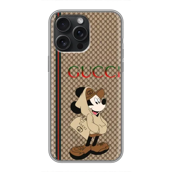 Чехол с принтом «Mickey GUCCI» для iPhone 16 Pro Max Чехол с принтом «Mickey GUCCI» для iPhone 16 Pro Max