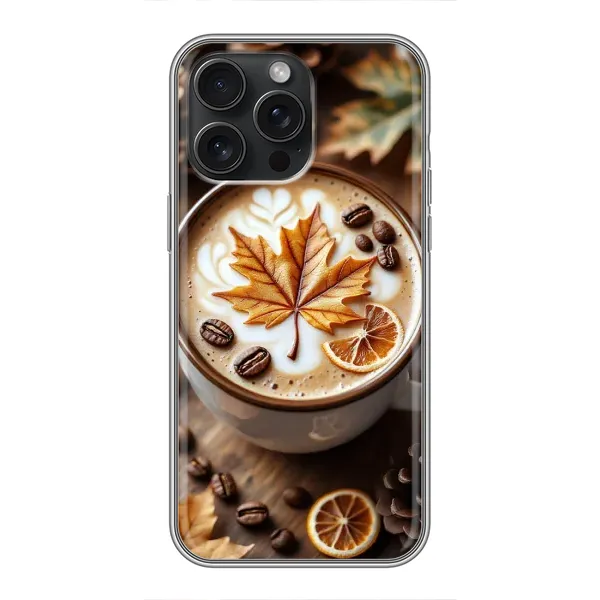 Чехол с принтом «Пряный кофе» для iPhone 16 Pro Max Чехол с принтом «Пряный кофе» для iPhone 16 Pro Max