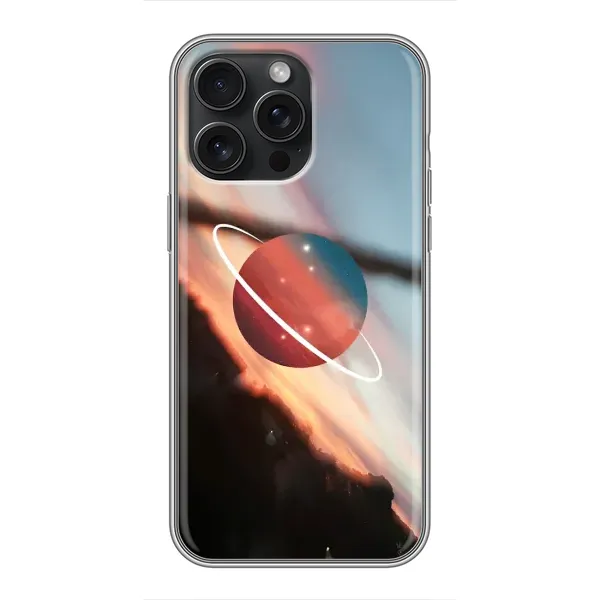Чохол з принтом «Сатурн» для iPhone 16 Pro Max
