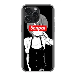 Чехлы Персонажи Аниме Наруто для iPhone 16 Pro Max (AlphaPrint) (Senpai)