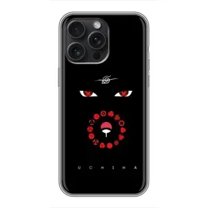 Чехлы на тему: Итачи Учиха для iPhone 16 Pro Max (AlphaPrint) (глаза Итачи)