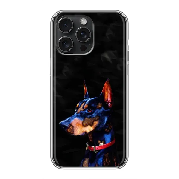 Чехол с принтом «Собака» для iPhone 16 Pro Max