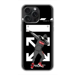 Чехол для iPhone 16 Pro Max с картинкой Supreme (AlphaPrint) (Суприм)
