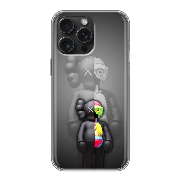 Чохол з принтом «Тіло Bearbrick» для iPhone 16 Pro Max