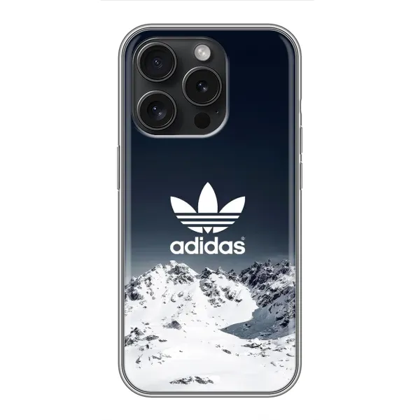 Чохол з принтом «Адідас в горах» для iPhone 16 Pro Чохол з принтом «Адідас в горах» для iPhone 16 Pro