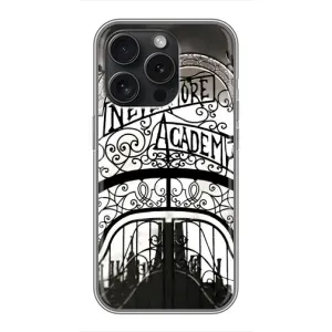 Чохол з дизайном Венздей 2 на iPhone 16 Pro (Ворота Академії Невермор)