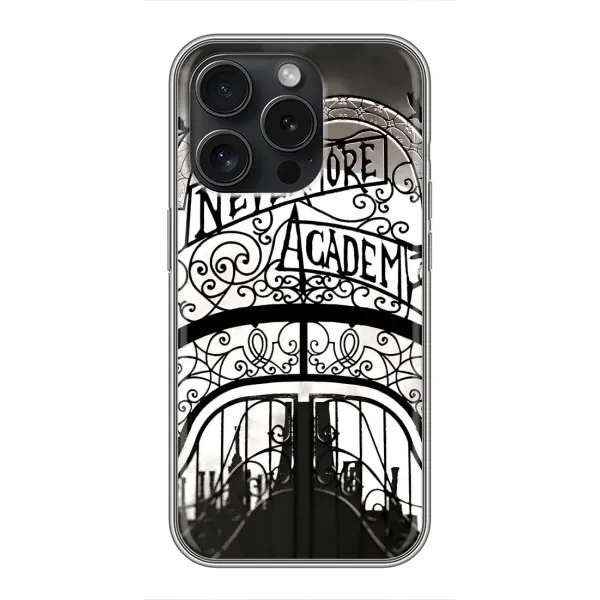 Чехол с принтом «Ворота Академии Невермор» для iPhone 16 Pro