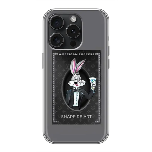 Чохол з принтом «Бакс Бані LV» для iPhone 16 Pro