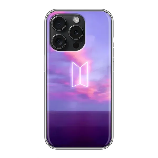 Чехол с принтом «BTS логотип» для iPhone 16 Pro