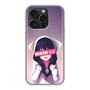 Чехол с принтом «Hentai chan» для iPhone 16 Pro