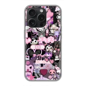 Чехол с кроликом Куроми на iPhone 16 Pro (Коллаж Куроми)