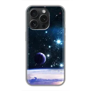 Космические Чехлы для Айфон 16 Про (VPrint) (Космический вид)