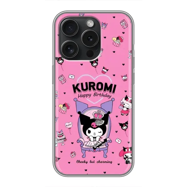 Чохол з принтом «KUROMI» для iPhone 16 Pro