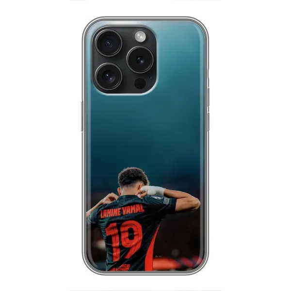 Чехол с принтом «Ламин 19» для iPhone 16 Pro