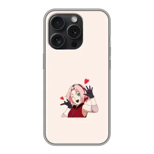 Чехол с принтом «Лайк Сакура» для iPhone 16 Pro