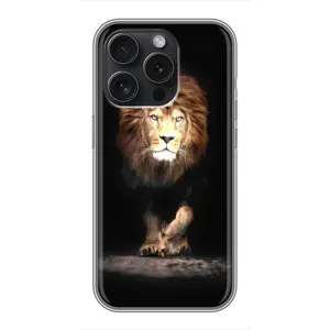 Чехол со Львом для iPhone 16 Pro (VPrint) (Лев)