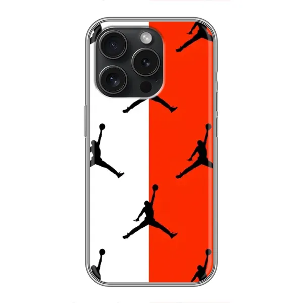 Чохол з принтом «Лого Джордан» для iPhone 16 Pro Чохол з принтом «Лого Джордан» для iPhone 16 Pro