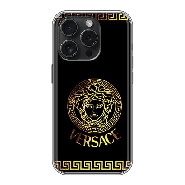 Чехол с принтом «Logo Versace» для iPhone 16 Pro
