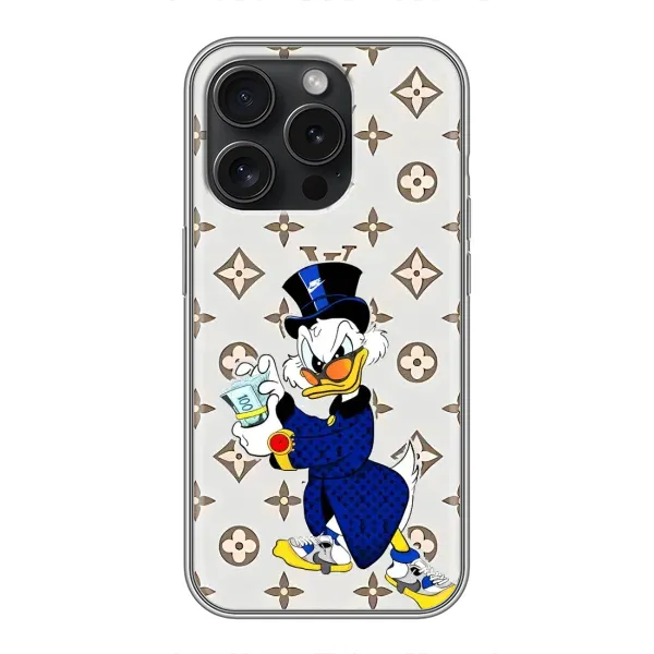 Чехол с принтом «Макдак на стиле» для iPhone 16 Pro
